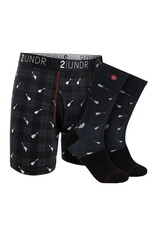 2UNDER SWING SHIFT BOXER/SOCK PACK