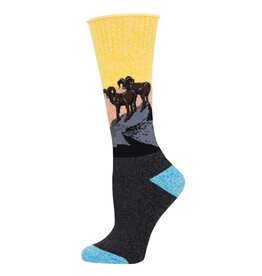 SOCKSMITH RAMBUNCTIOUS  CHARCOAL  L/XL