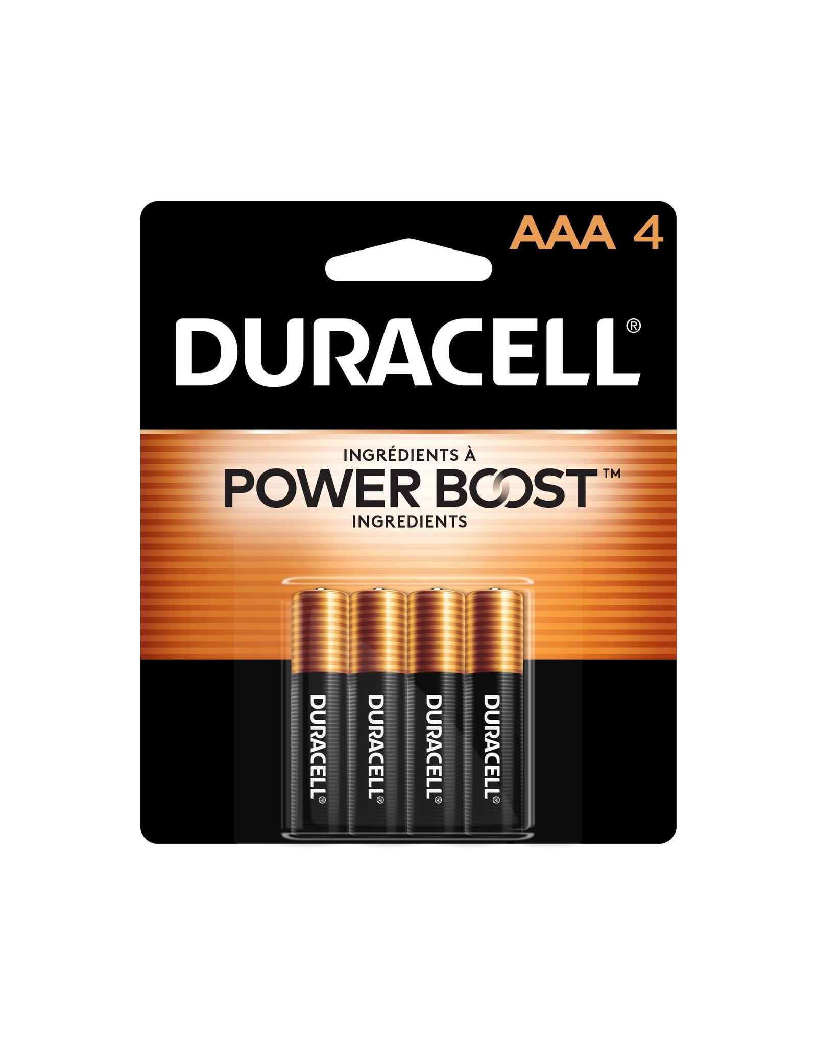 BATTERY DURACELL AAA 4PK COPPER