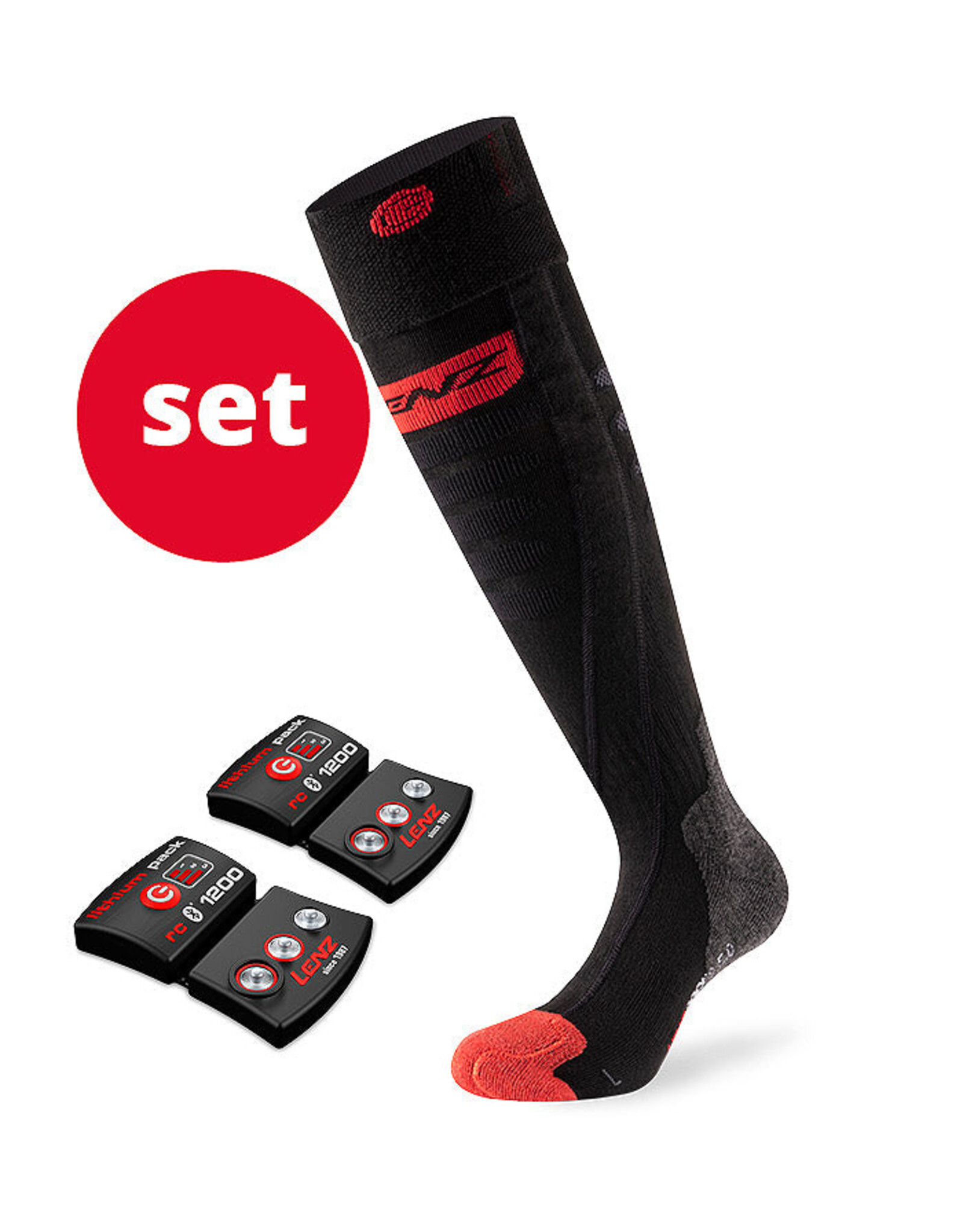 LENZ RCB 1200 HEAT SOCK 5.0 TOECAP SLIM