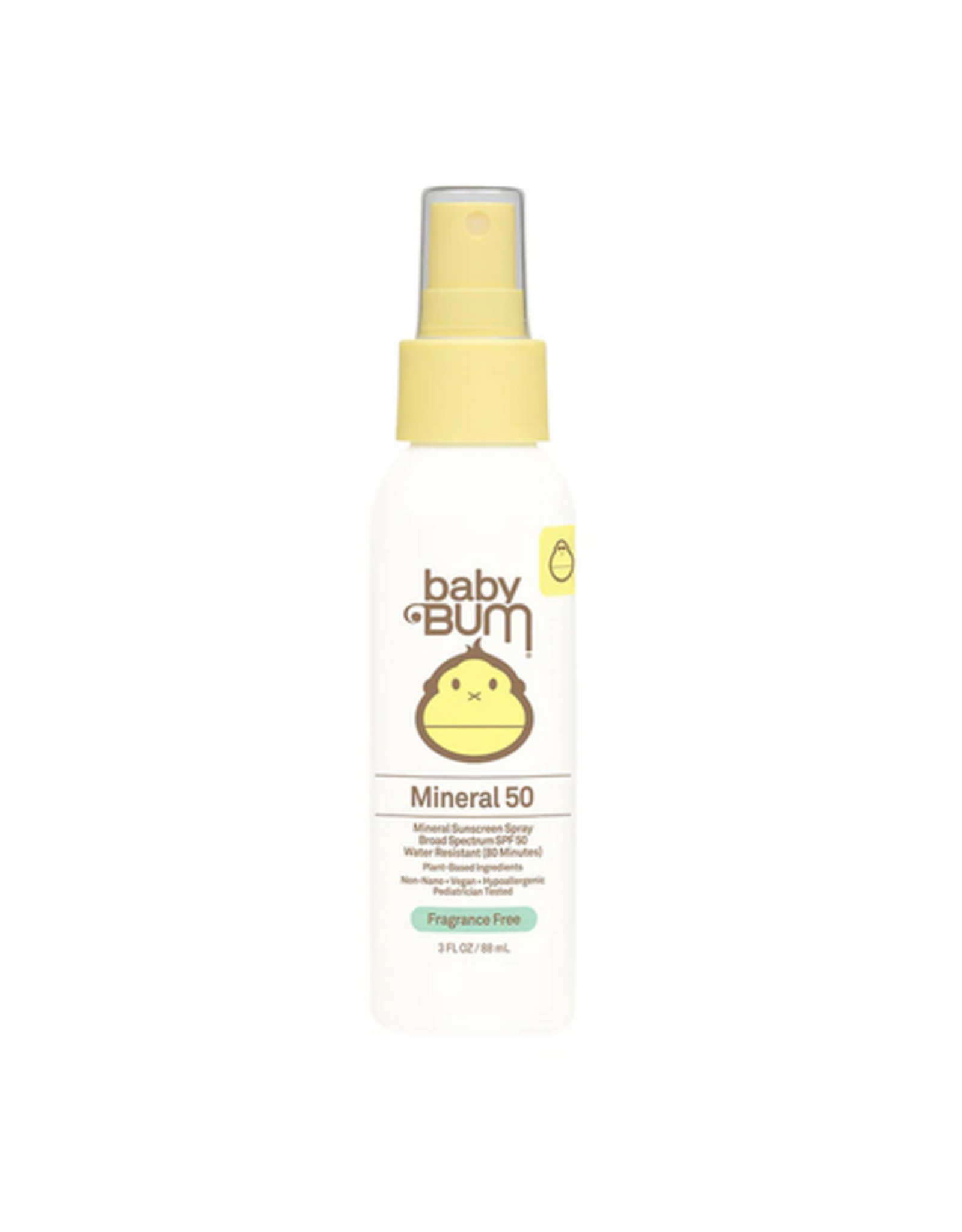 BABY BUM SPF 50 MINERAL SUNSCREEN SPRAY  3 OZ