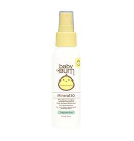 BABY BUM SPF 50 MINERAL SUNSCREEN SPRAY  3 OZ