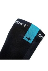 DISSENT DISSENT IQFIT HYBRID THIN MERINO SOCK