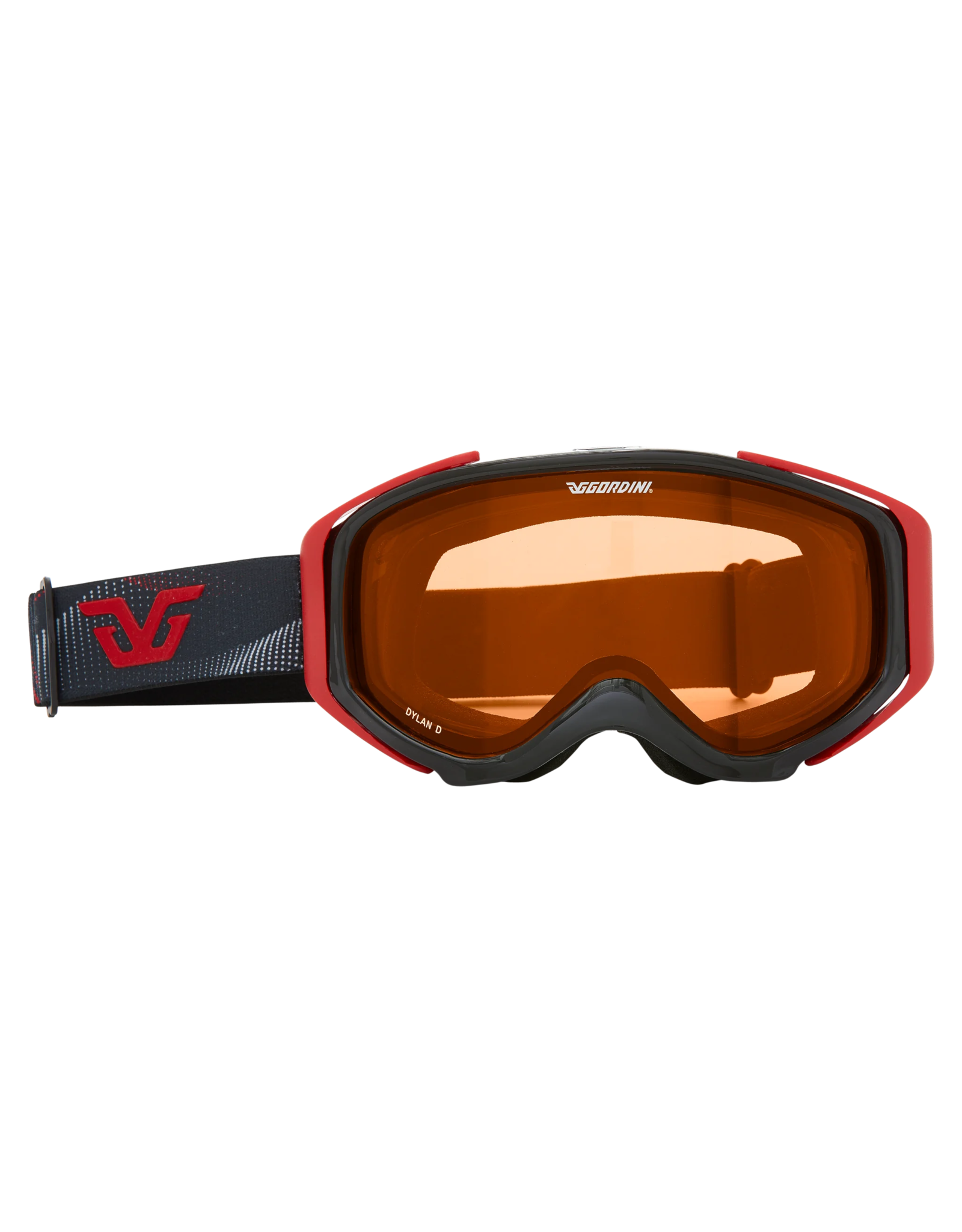 GORDINI JUNIOR DYLAN BLACK YELLOW GOLD LENS GOGGLE