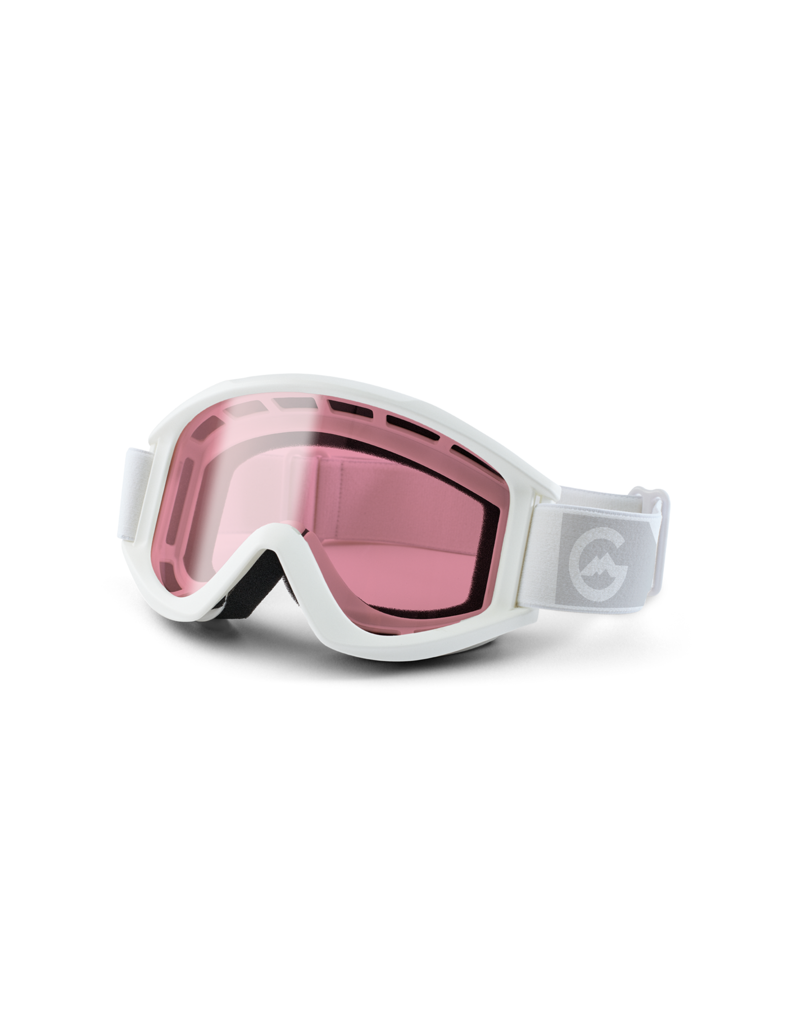 GORDINI CREST WHITE GOGGLE ROSE