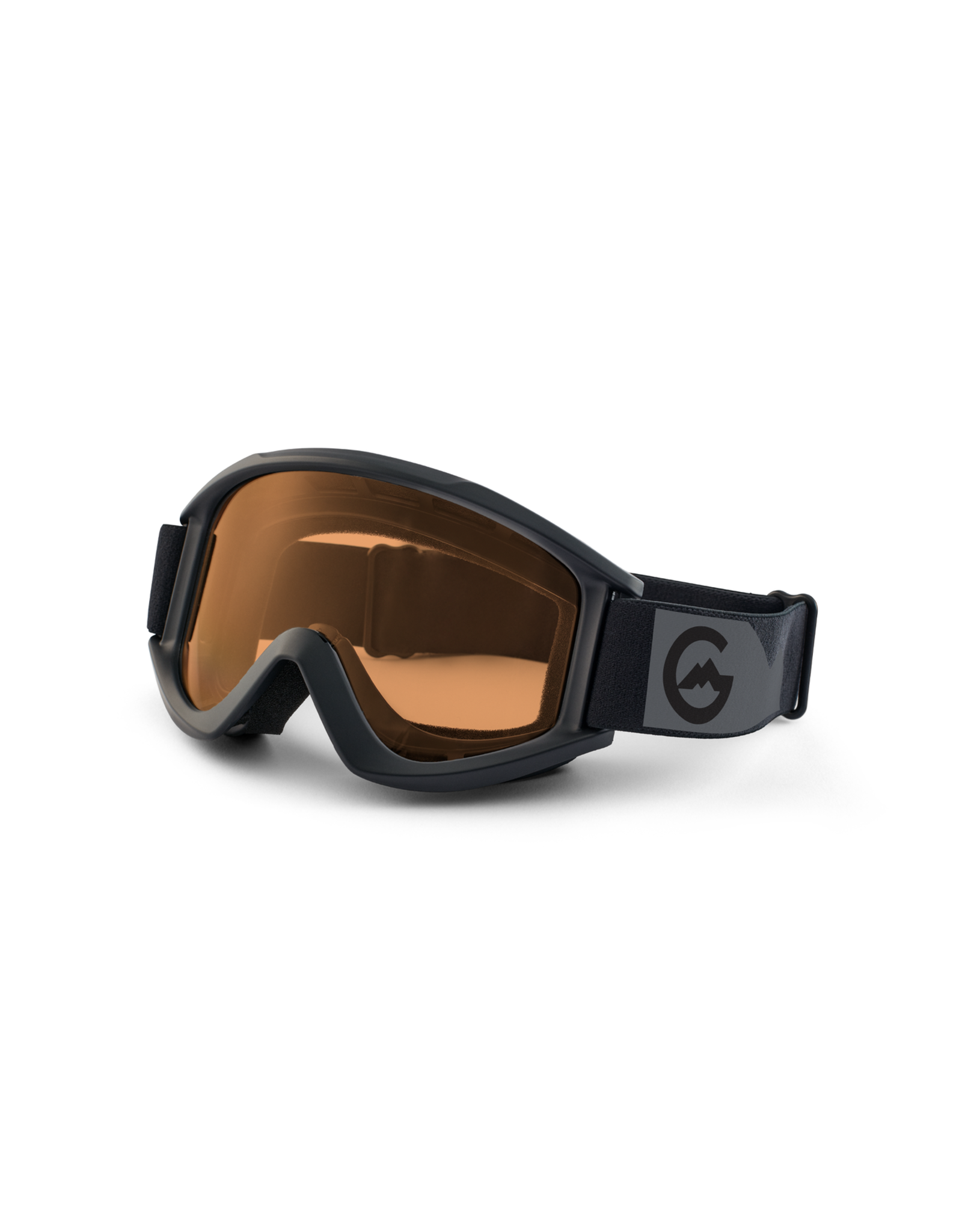 GORDINI CREST BLACK GOGGLE GOLD