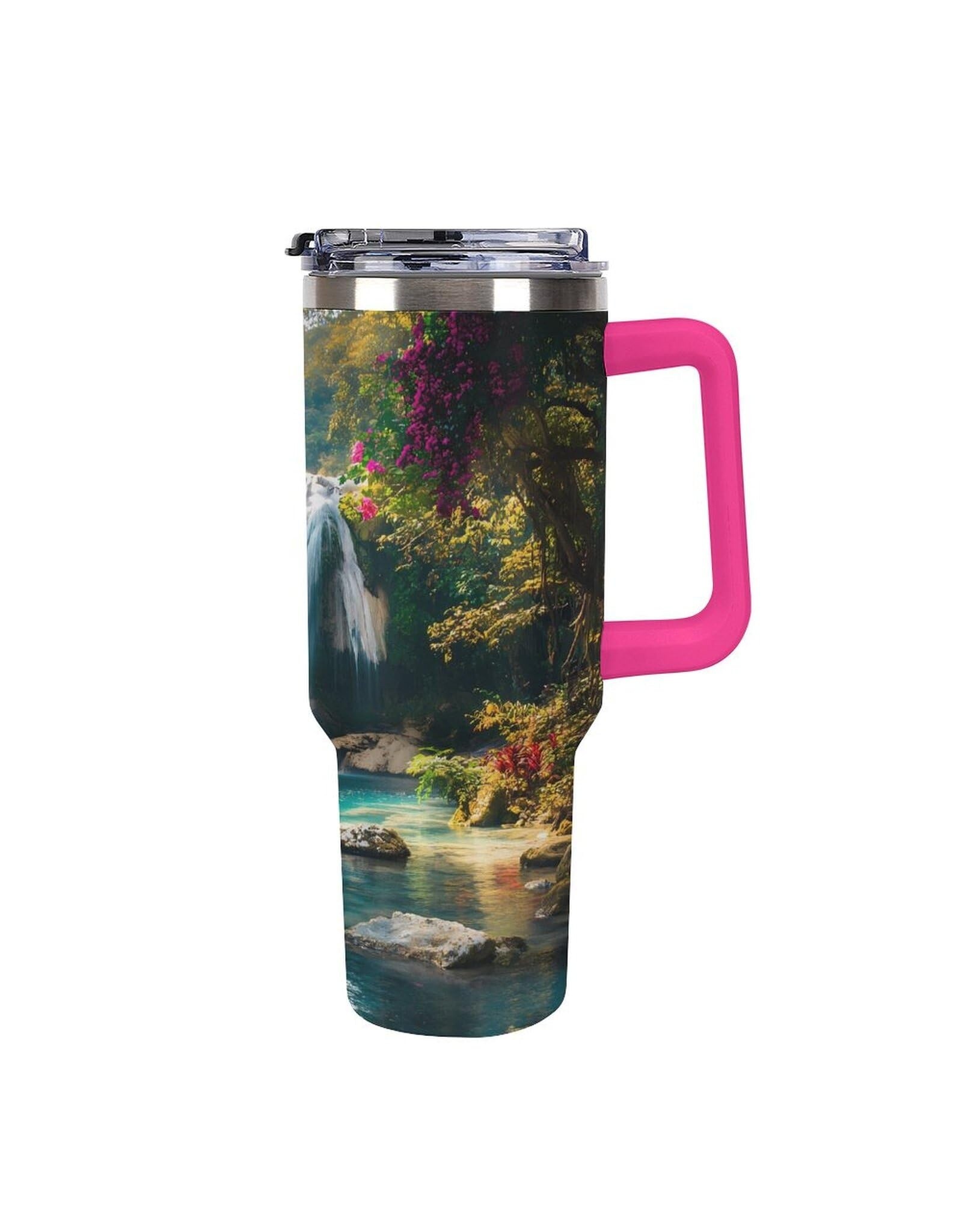 WATER BOTTLE STAINLESS STEEL RAINFOREST