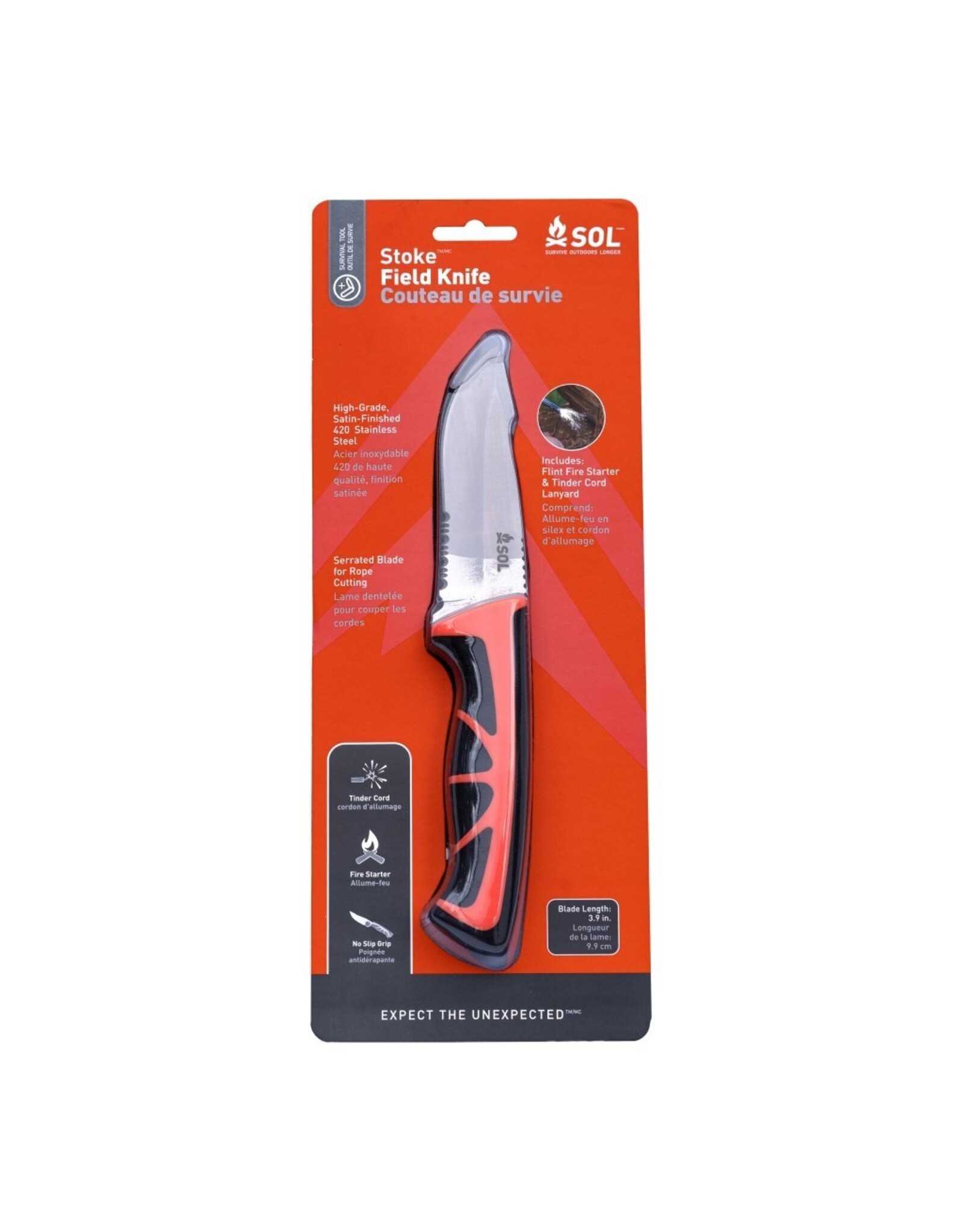 SOL STOKE FIELD KNIFE
