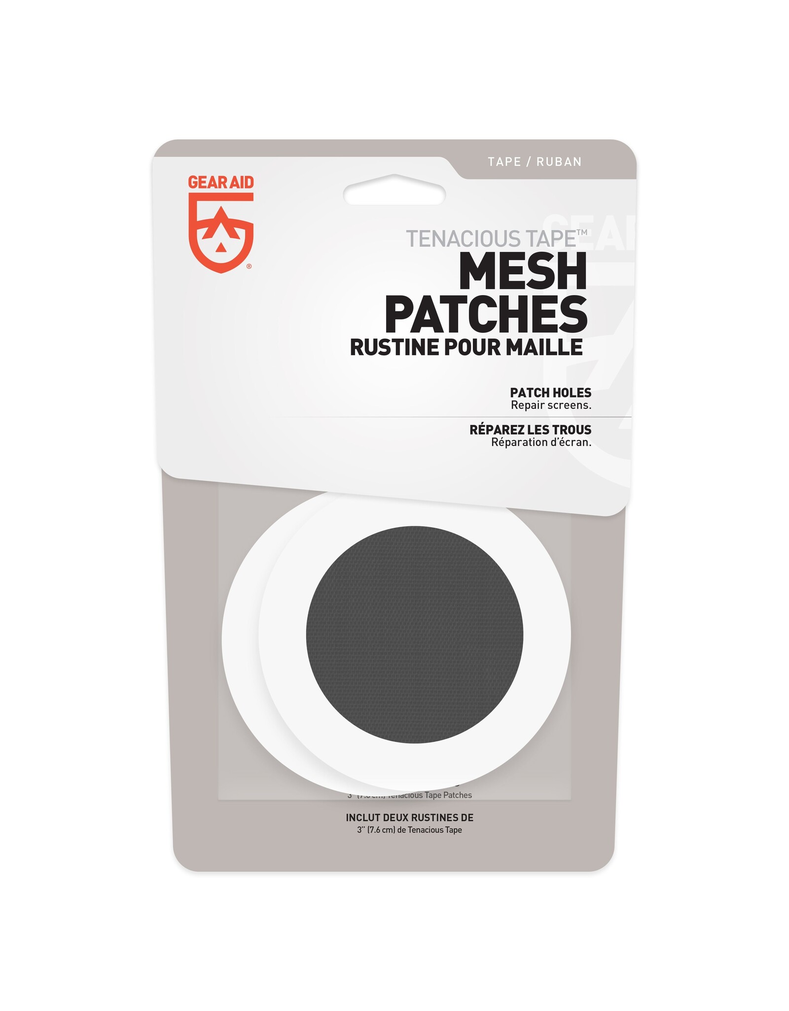 GEAR AID TENACIOUS TAPE MESH PATCHES