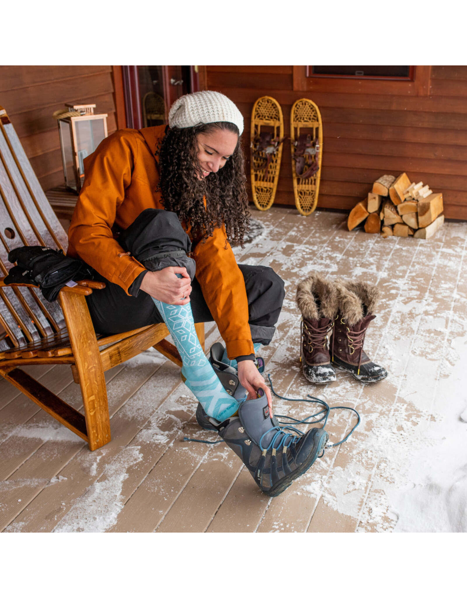 DARN TOUGH WOMENS TRAVERSE LT CUSHION SKI SOCK