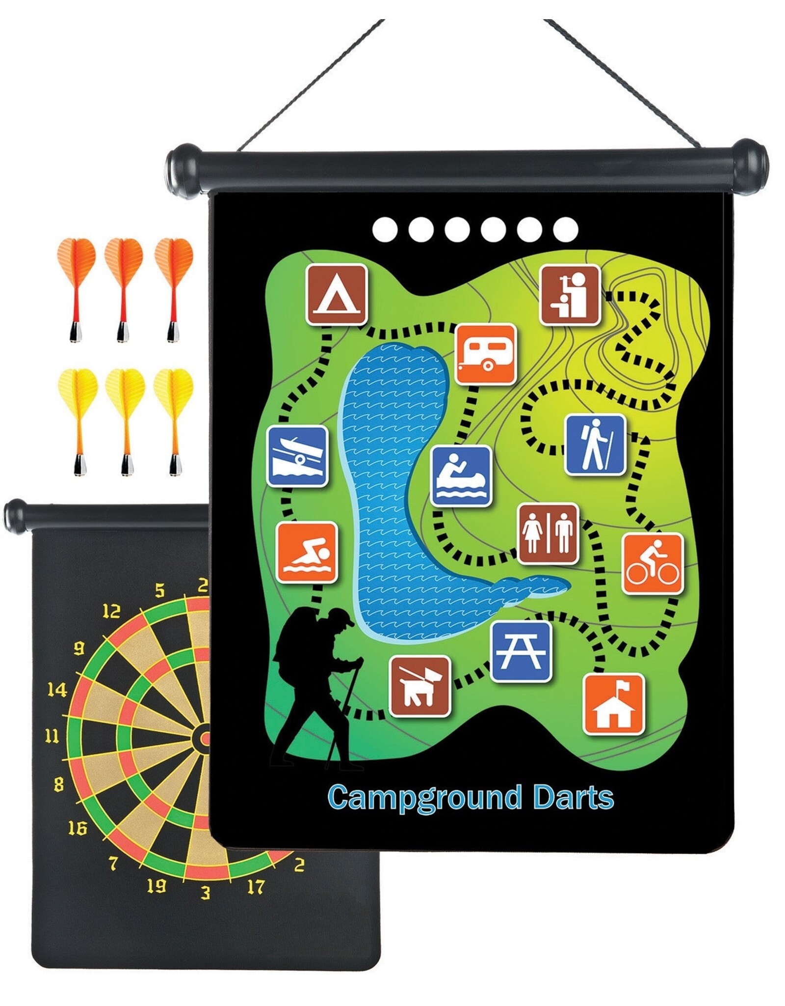 GSI OUTDOORS MAGNETIC CAMP DARTS