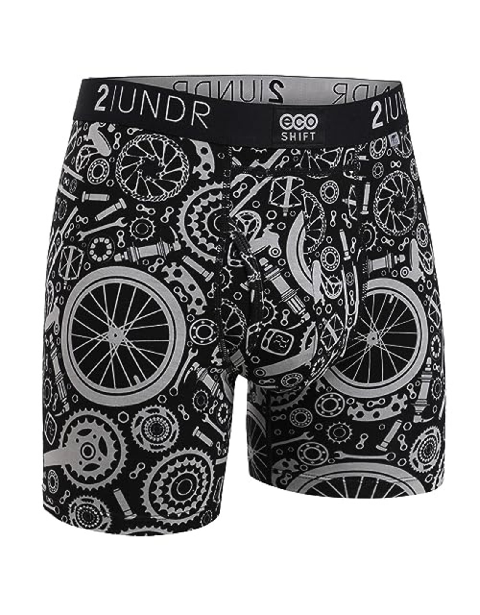 2UNDER ECO SHIFT BOXER BRIEF 6"