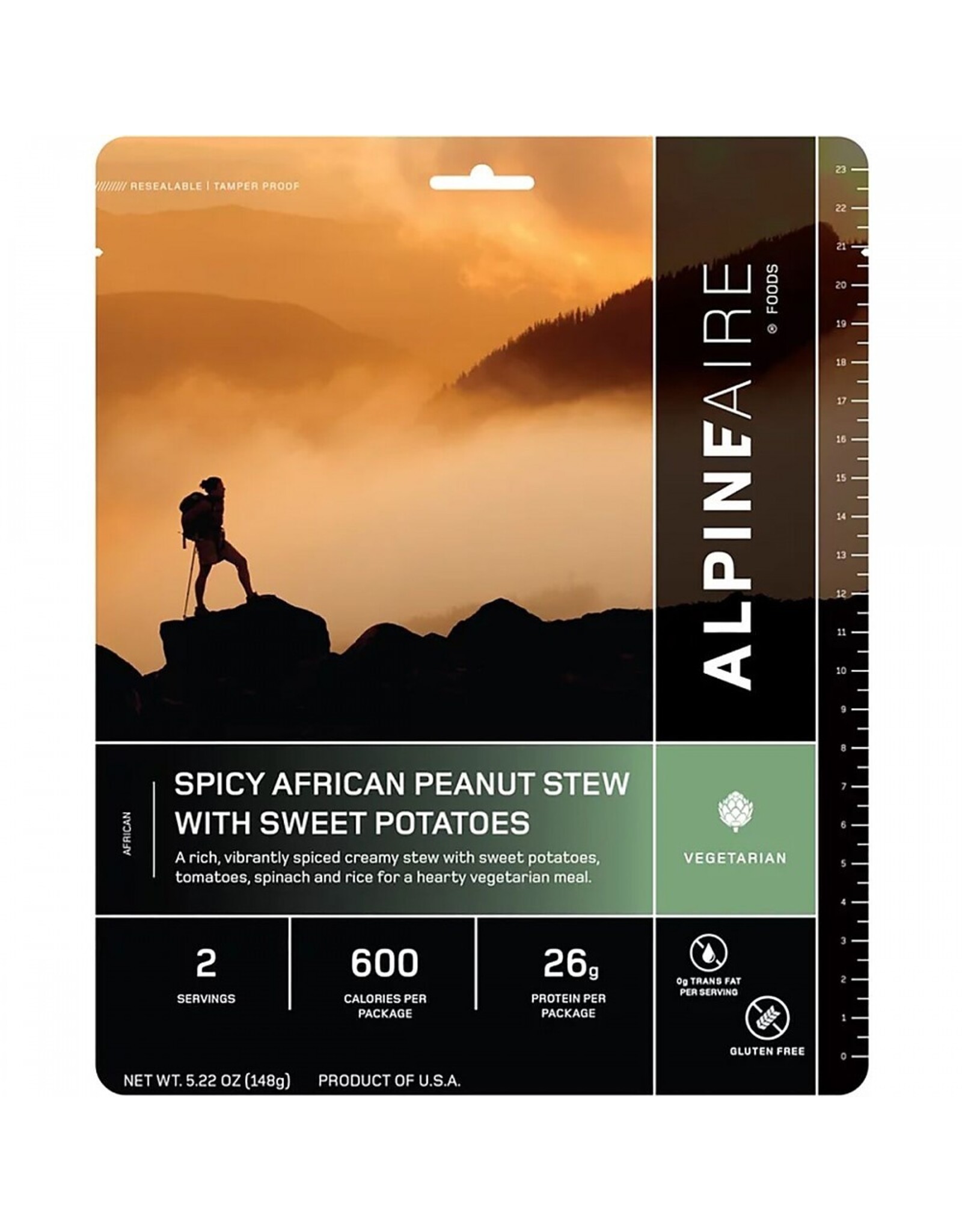 ALPINEAIRE SPICY AFRICAN PEANUT STEW SWEET POTATO