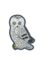 NOSO NOSO PATCH WHITE SNOWY OWL 2.5 x 3.5"