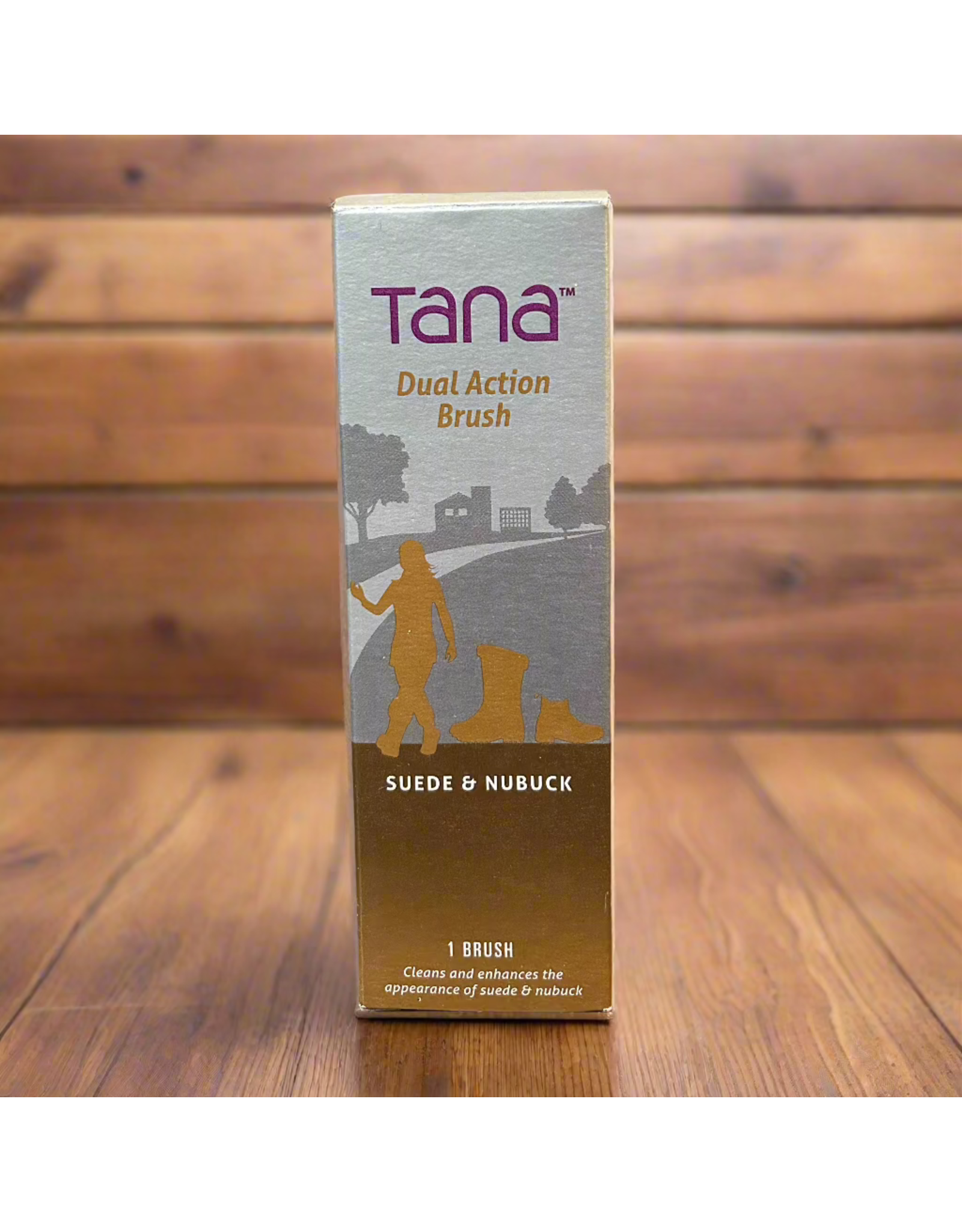 NATIONAL SHOE TANA NUBUCK BRUSH