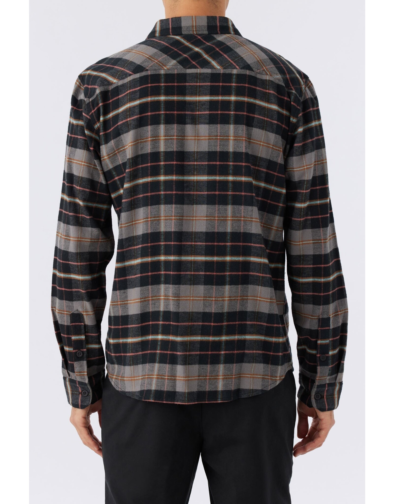ONEILL MEN REDMOND PLAID STRETCH TOP 2022
