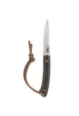 BIWA BROWN BLACK FIXED BLADE