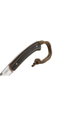 BIWA BROWN BLACK FIXED BLADE