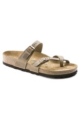 BIRKENSTOCK MAYARI TABACCO LEATHER NARROW SANDAL