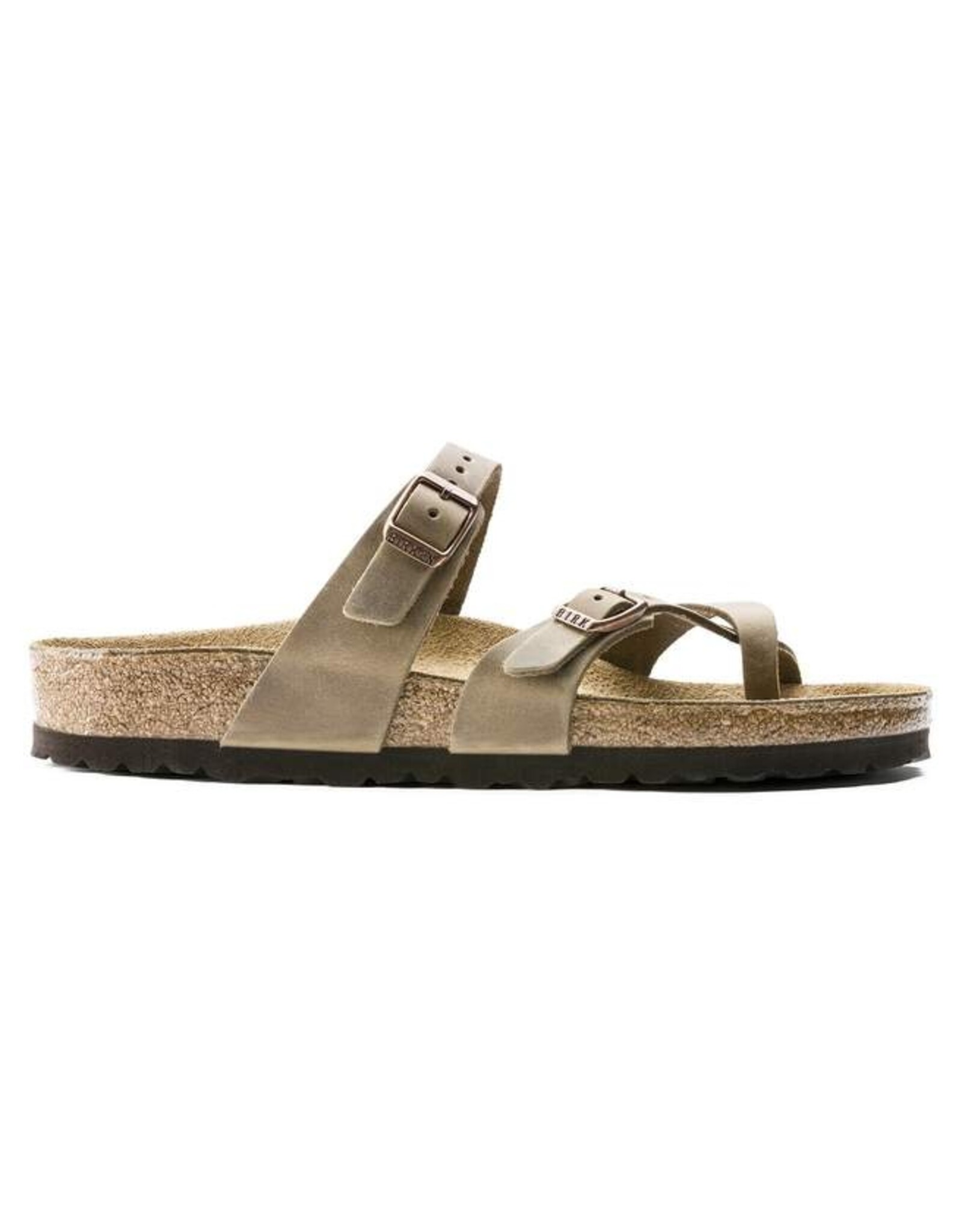 BIRKENSTOCK MAYARI TABACCO LEATHER NARROW SANDAL