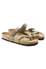 BIRKENSTOCK MAYARI TABACCO LEATHER NARROW SANDAL