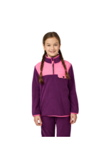 KOMBI B3 COZY FLEECE CREW TOP JR ORCHID