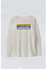 PATAGONIA WOMEN L/S CAP COOL DAILY GRAPHIC SHIRT - WATERS