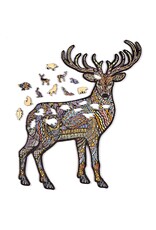 GSI OUTDOORS WHITETAIL DEER WOOD PUZZLE
