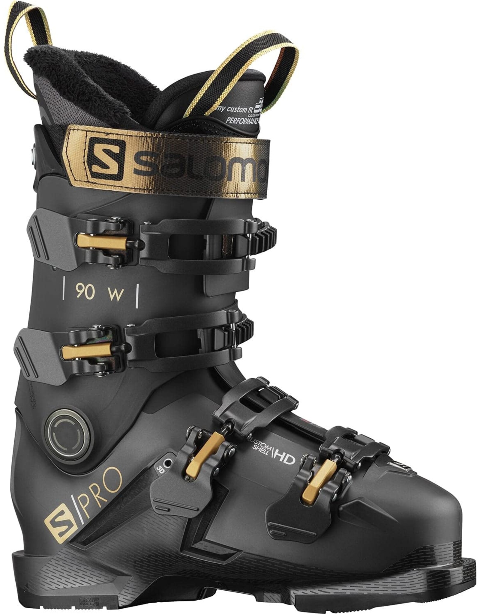 SALOMON WOMEN S/PRO 90 GW Belluga M/BLACK SKI BOOT
