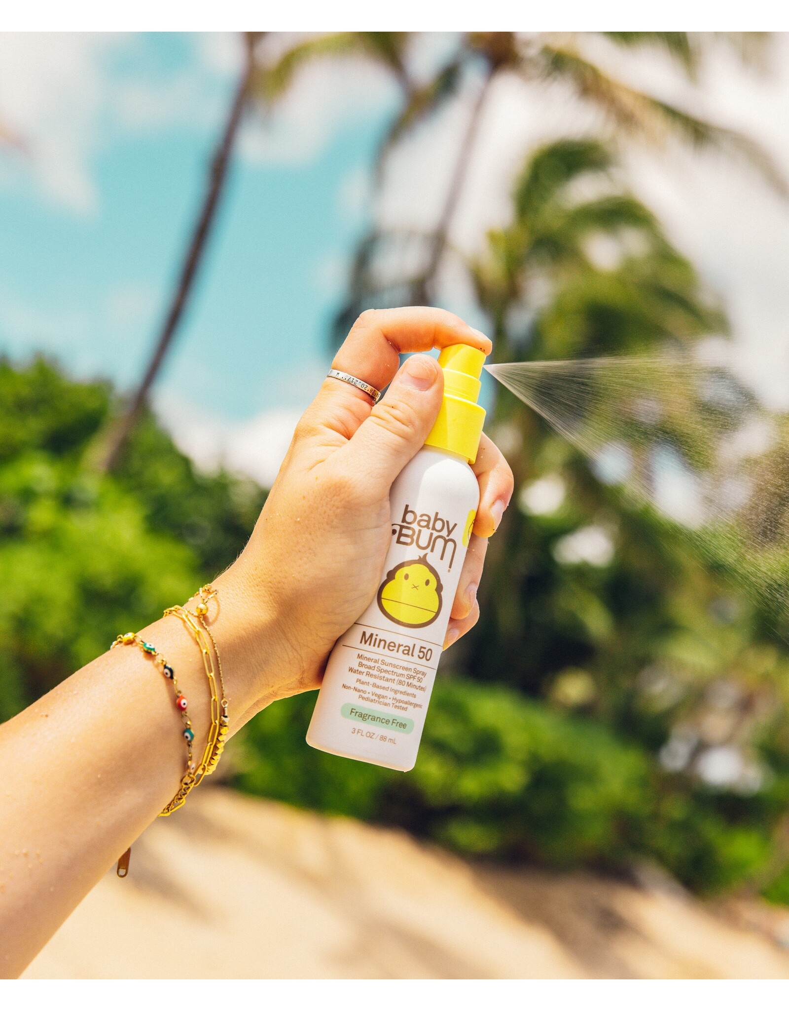 BABY BUM SPF 50 MINERAL SUNSCREEN SPRAY  3 OZ