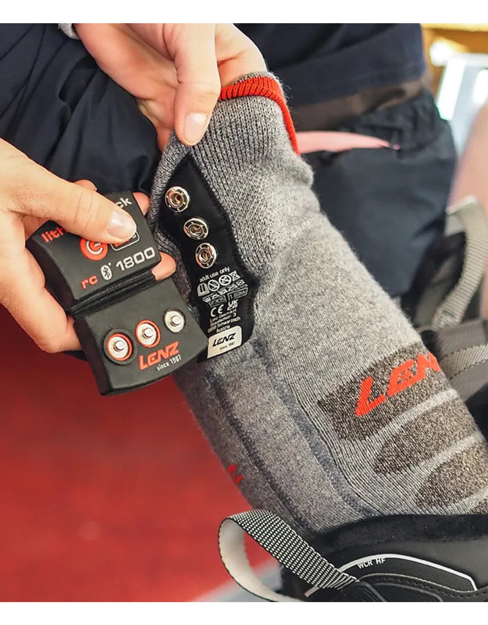 LENZ HEAT SOCK 5.1 SLIM TOECAP