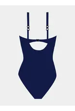 WOMEN MARBLE SWIRL SPLICE SUIT