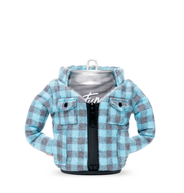 PUFFIN DRINKWEAR THE LUMBER JACK FLANNEL CRATER BLUE