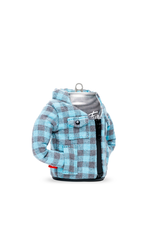 PUFFIN DRINKWEAR THE LUMBER JACK FLANNEL CRATER BLUE
