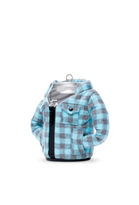 PUFFIN DRINKWEAR THE LUMBER JACK FLANNEL CRATER BLUE