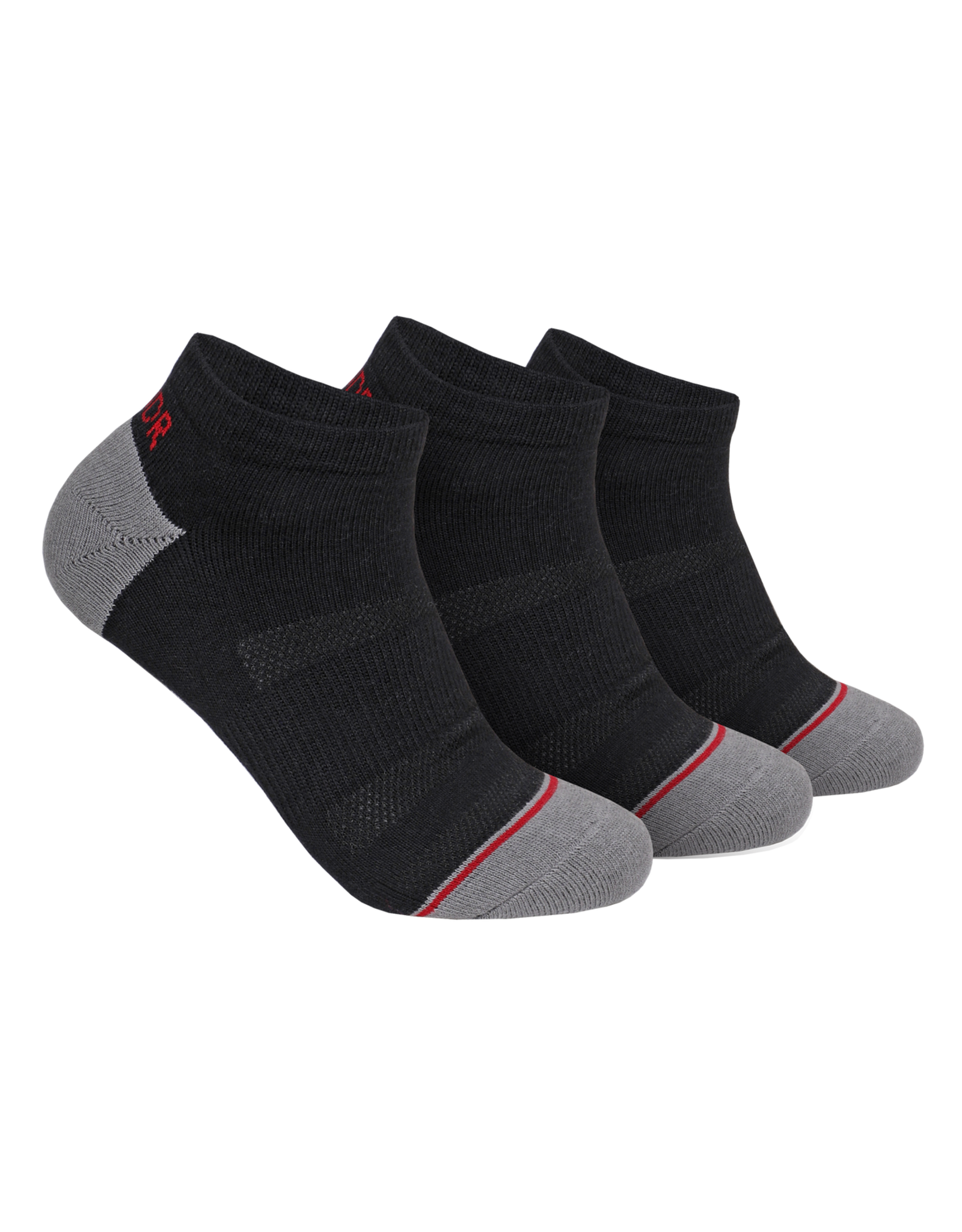 2UNDER GROOVE ANKLE SOCK 3 PACK