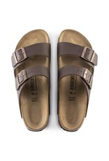 BIRKENSTOCK ARIZONA DARK BROWN BIRK-FLOR SOFT SANDAL