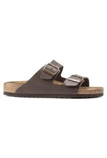 BIRKENSTOCK ARIZONA DARK BROWN BIRK-FLOR SOFT SANDAL