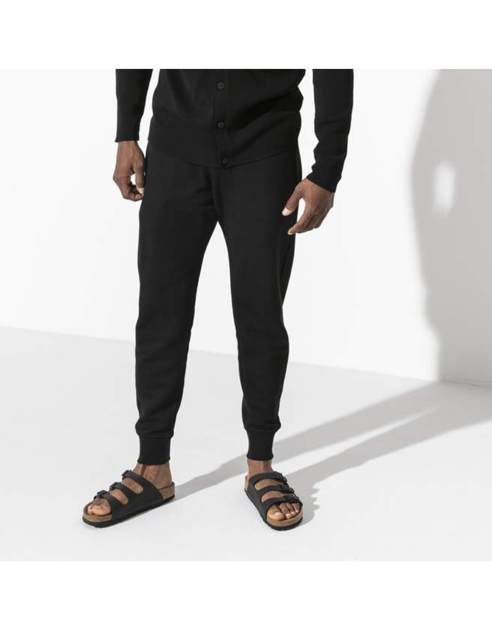 BIRKENSTOCK FLORIDA SOFT FOOTBED BLACK BIRKO-FLOR NARROW SANDAL