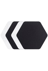 GEAR AID TENACIOUS TAPE PATCHES HEX BLACK