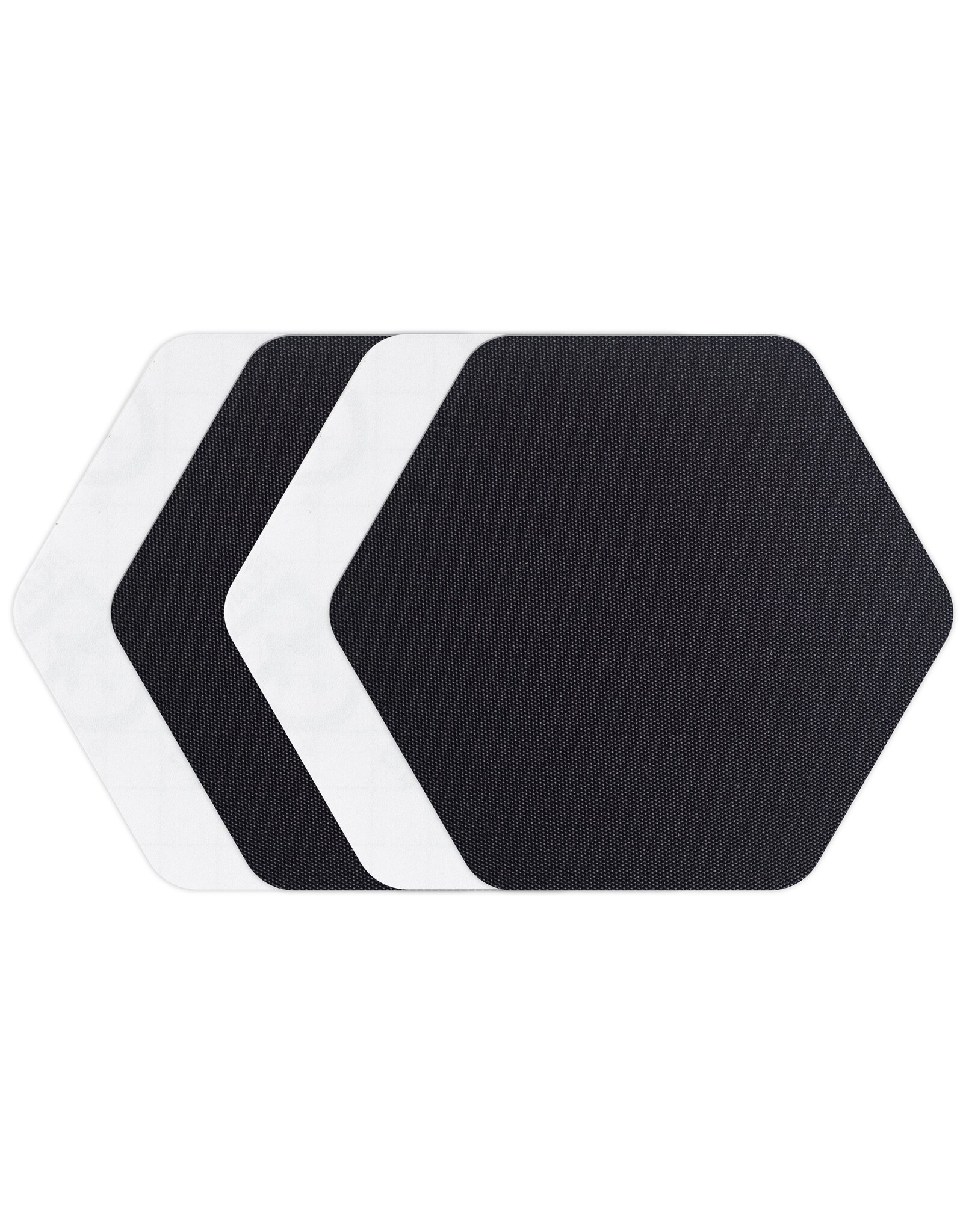 GEAR AID TENACIOUS TAPE PATCHES HEX BLACK