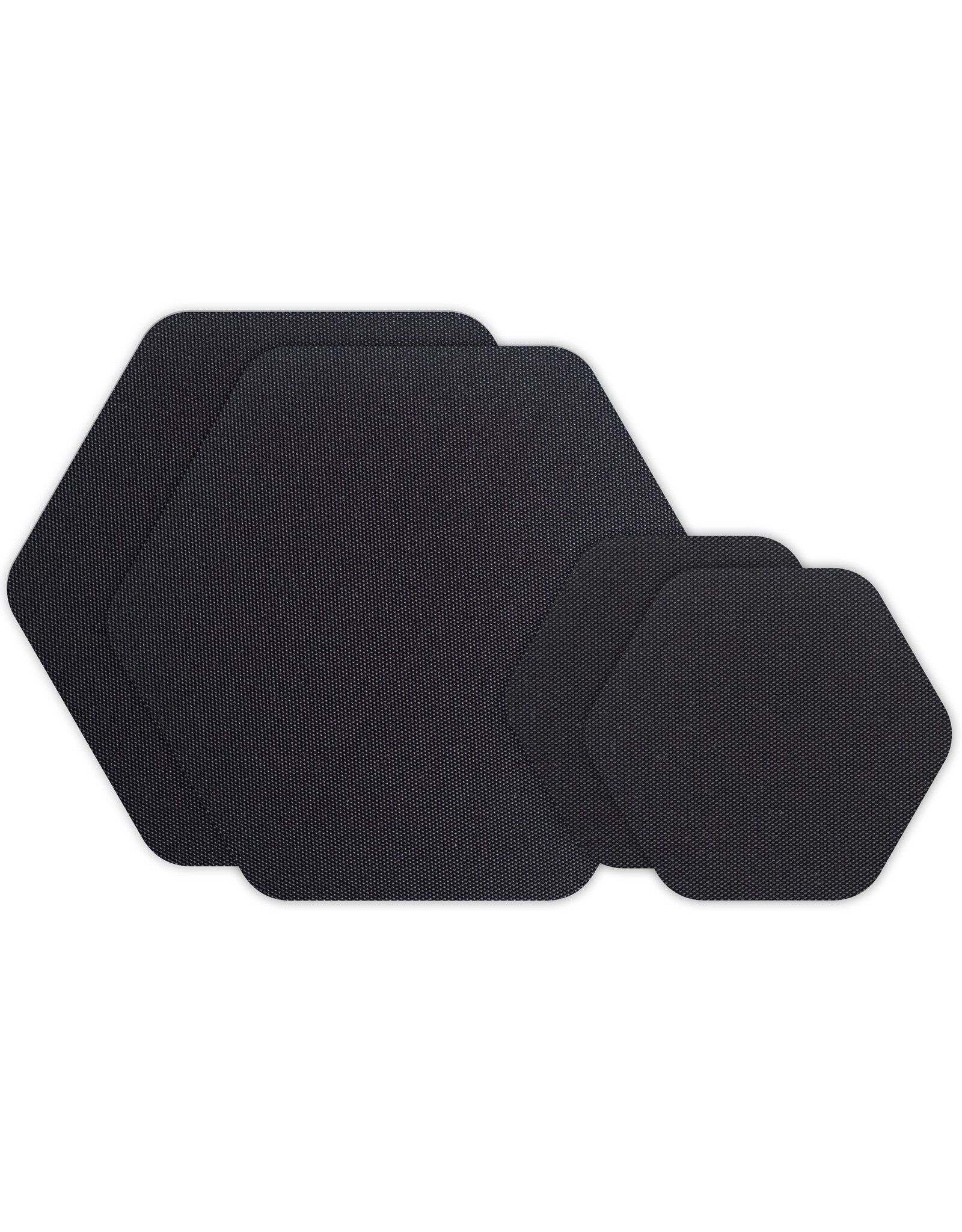 GEAR AID TENACIOUS TAPE PATCHES HEX BLACK