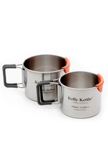 CUPS NESTING 2 SET STAINLESS STEEL