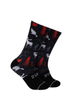 2UNDER FLEX CREW SOCK CANADA EH!