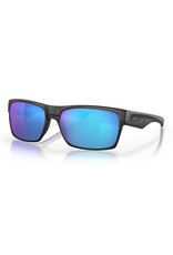 oakley TWOFACE MATTE BLACK PRIZM SAPHIRE SUNGLASSES