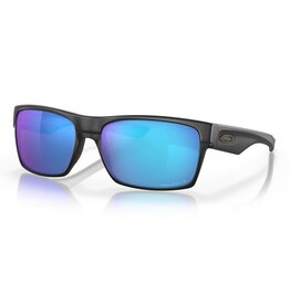 oakley TWOFACE MATTE BLACK PRIZM SAPHIRE SUNGLASSES