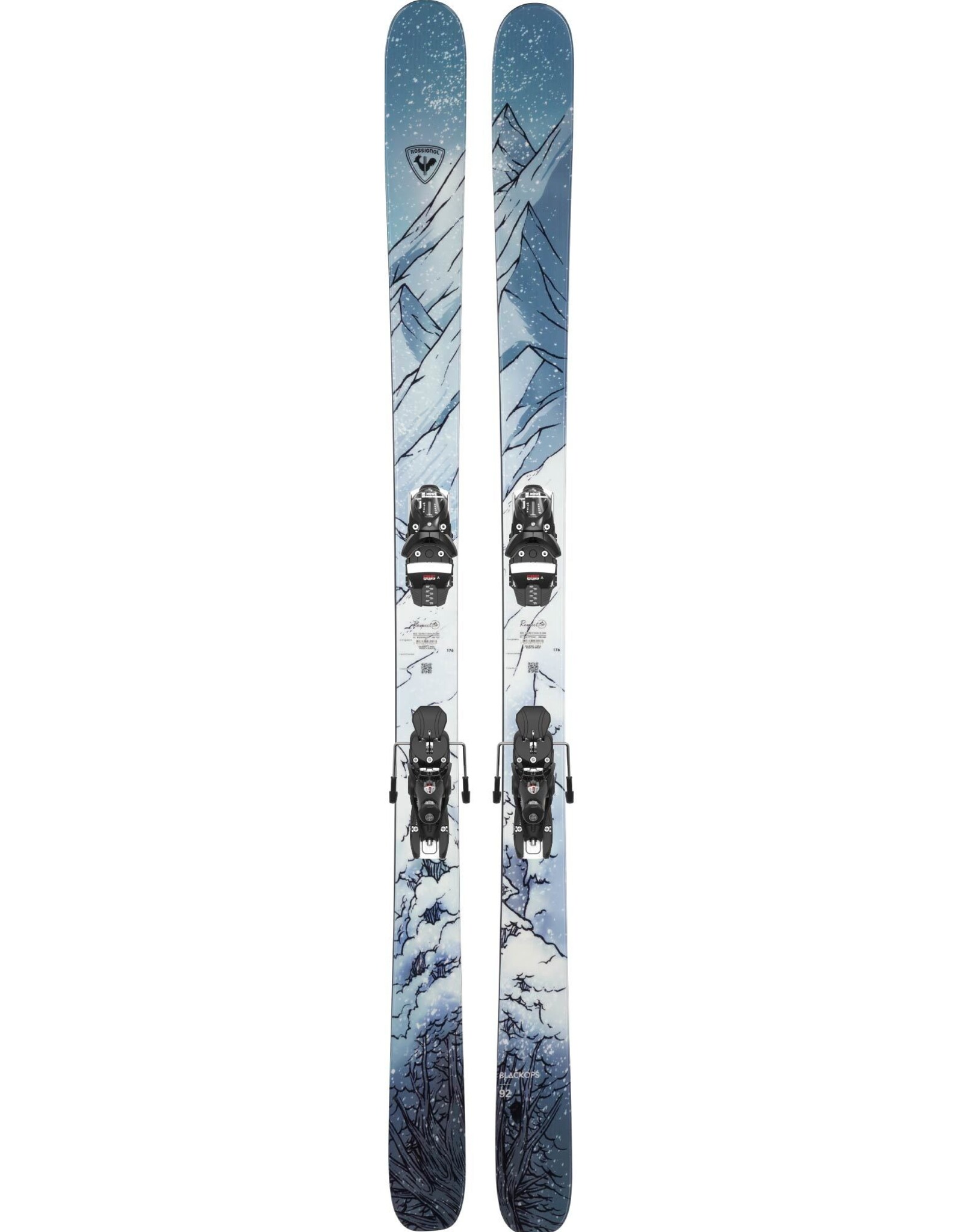 Rossignol MEN BLACKOPS 92 166CM DEMO SKI