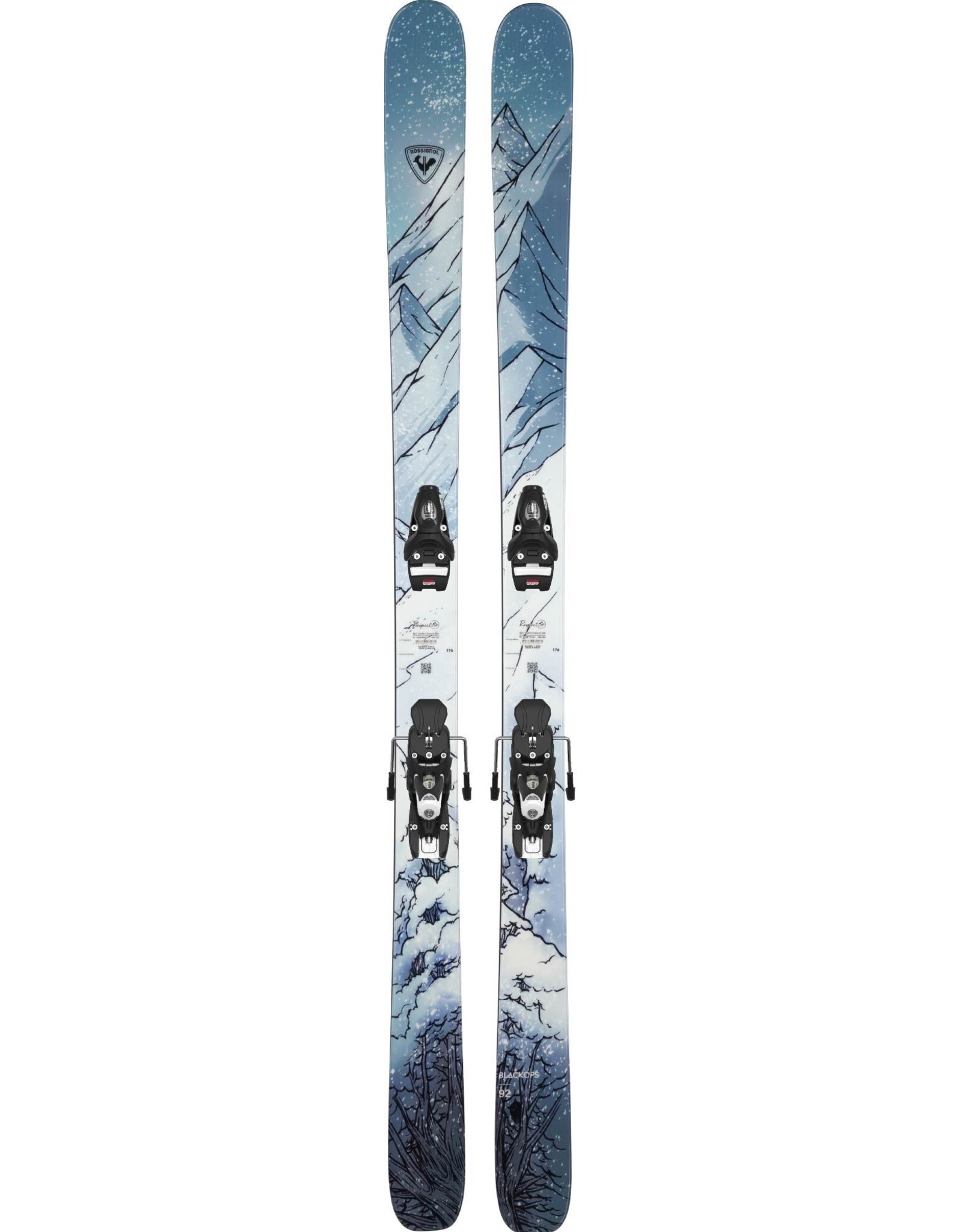 Rossignol MEN BLACKOPS 92 166CM DEMO SKI
