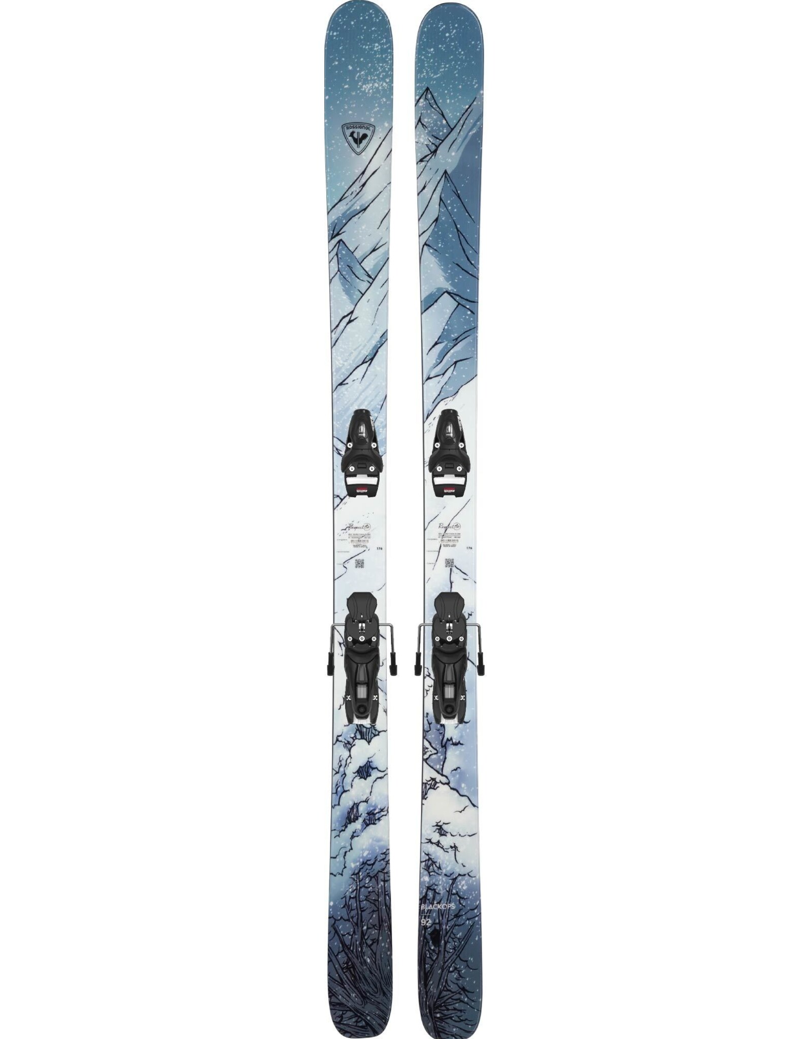 Rossignol MEN BLACKOPS 92 166CM DEMO SKI