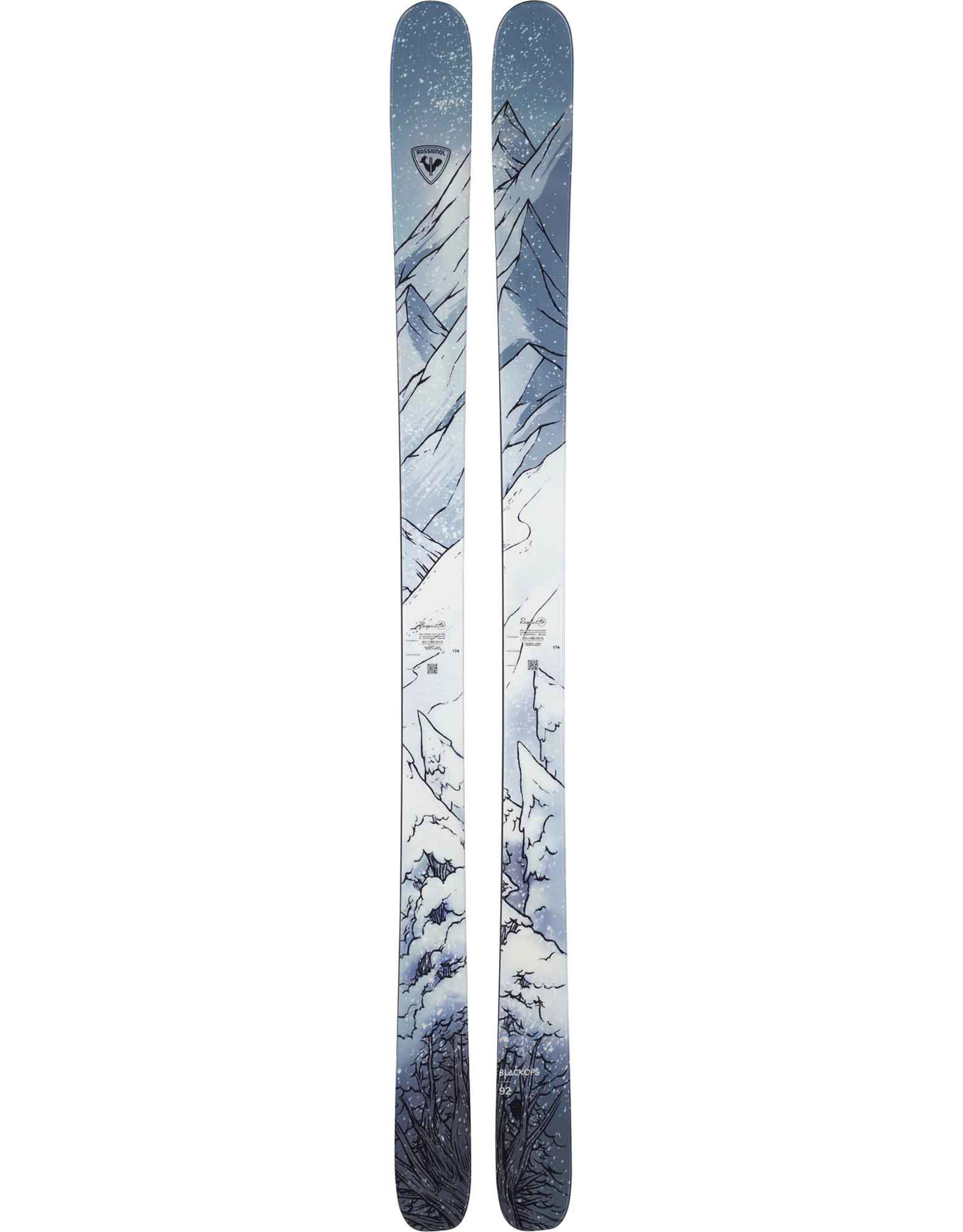 Rossignol MEN BLACKOPS 92 166CM DEMO SKI